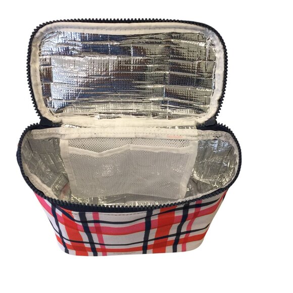 Kate Spade Spring Plaid Lunch Toto & Purse Match Concealed Spiral Notebook - Picture 3 of 9